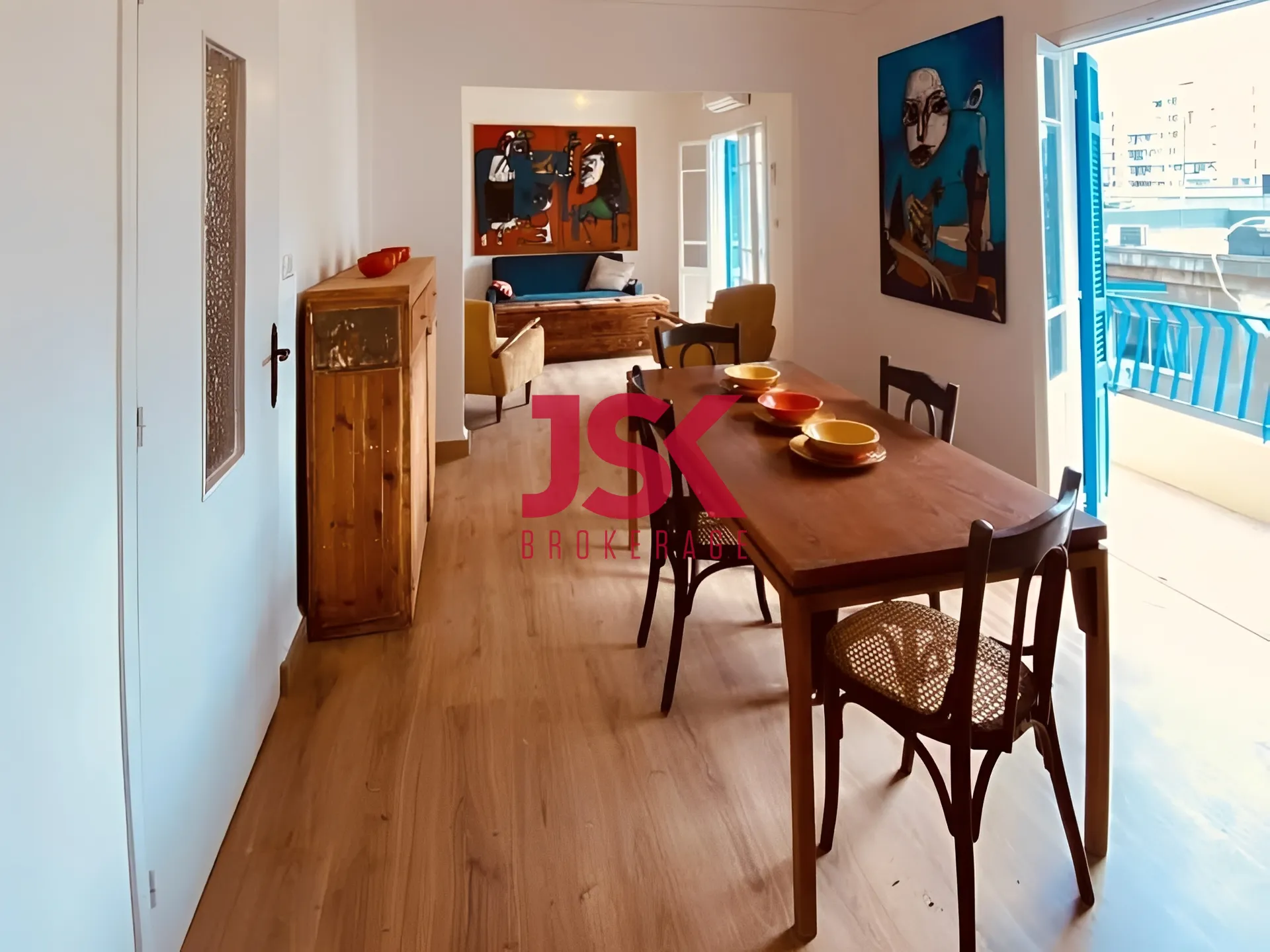 Apartment for Rent in Hotel Dieu, Achrafieh, Lebanon - 2 bed, 1 bath