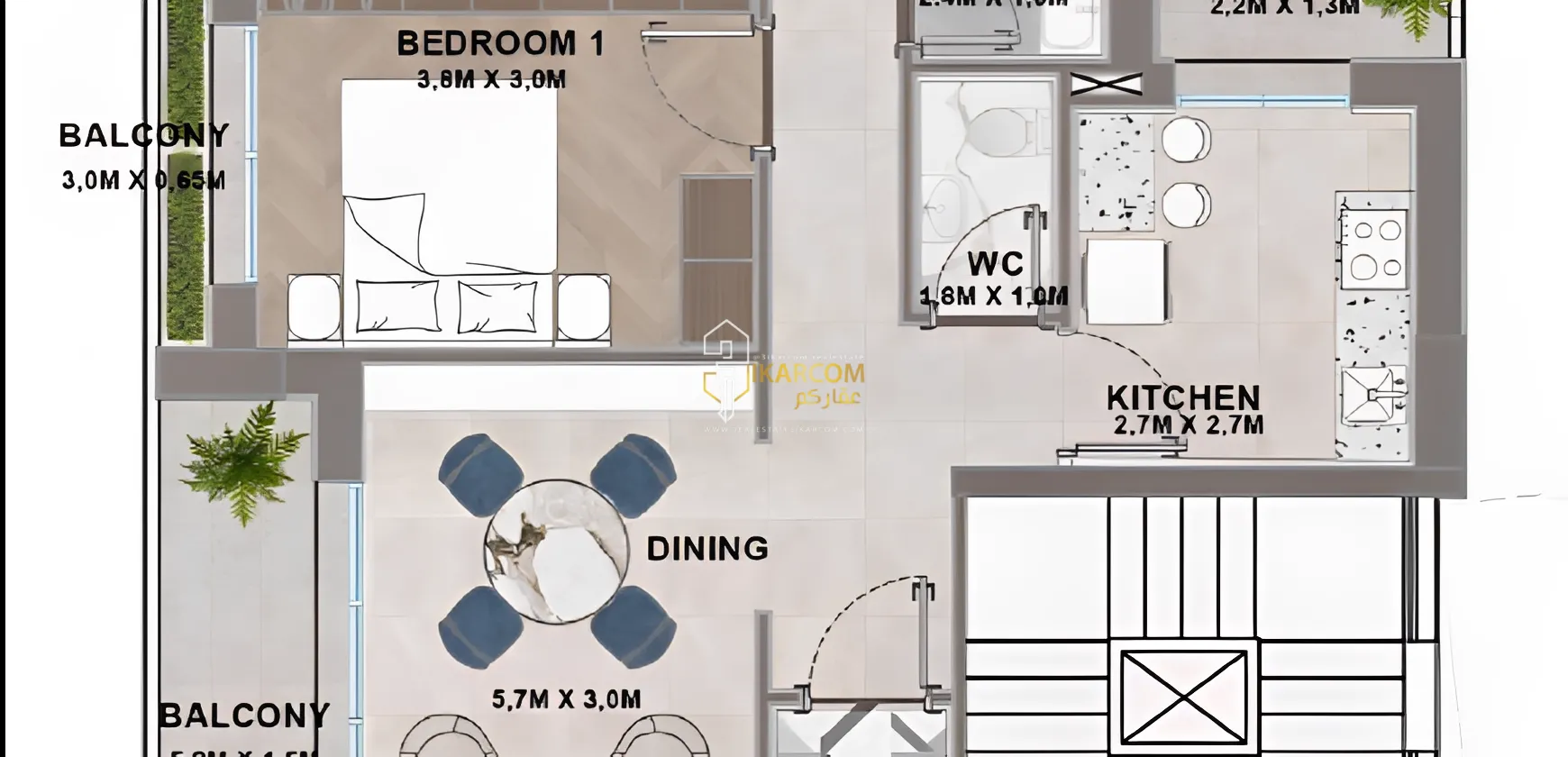 Apartment for Sale in Beirut, Hamra, Lebanon