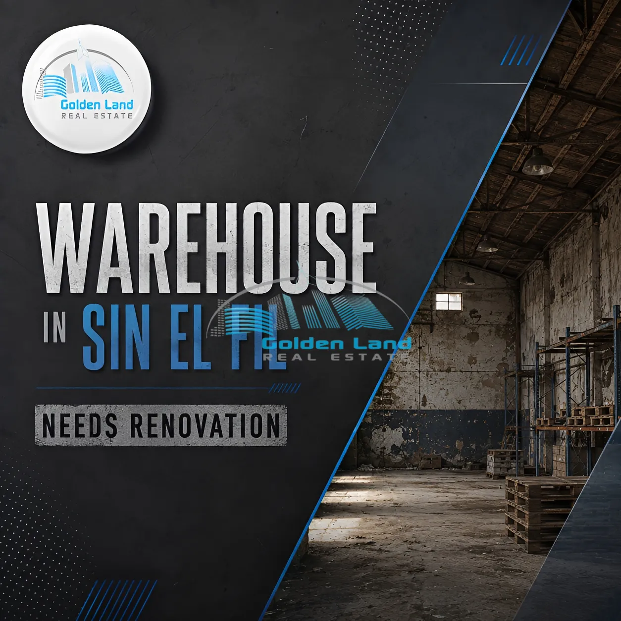Warehouse for Sale in Sin El Fil