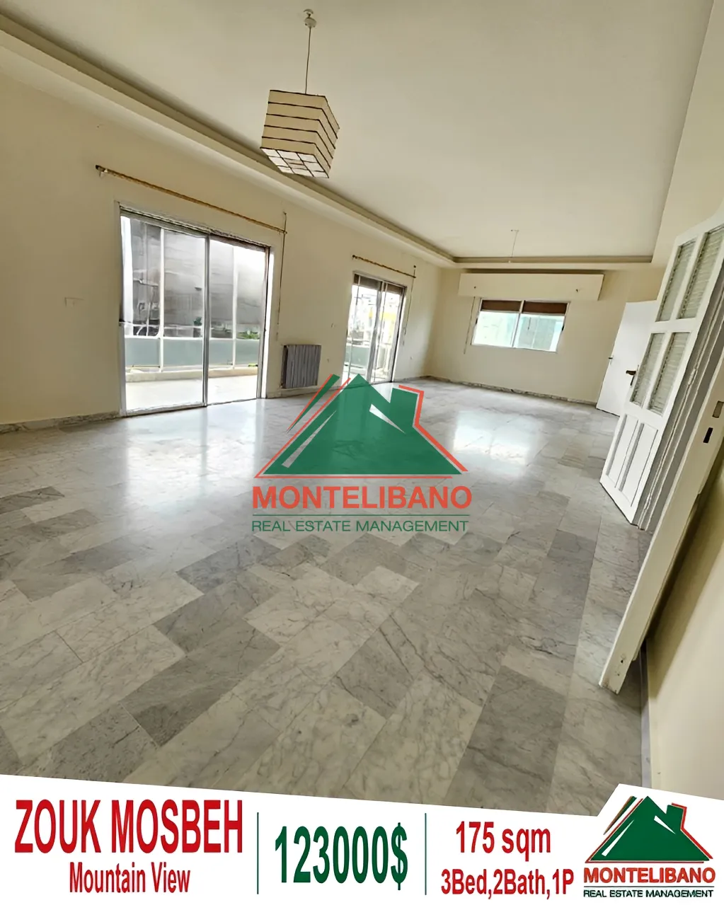 Apartment for Sale in Zouk Mosbeh, Lebanon - 3 bed, 2 bath