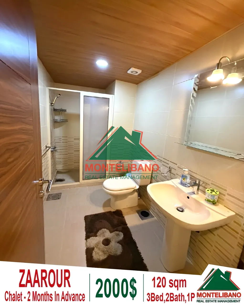 Chalet for rent in Zaarour, Lebanon