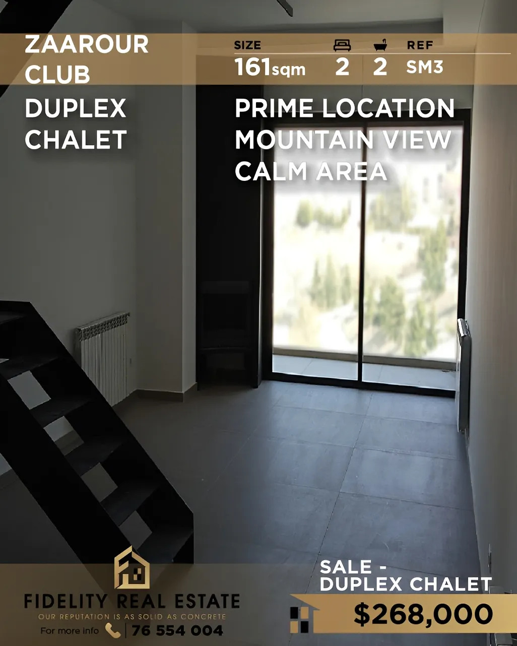 Apartment for sale in Zaarour, Lebanon - 2 bed, 2 bath