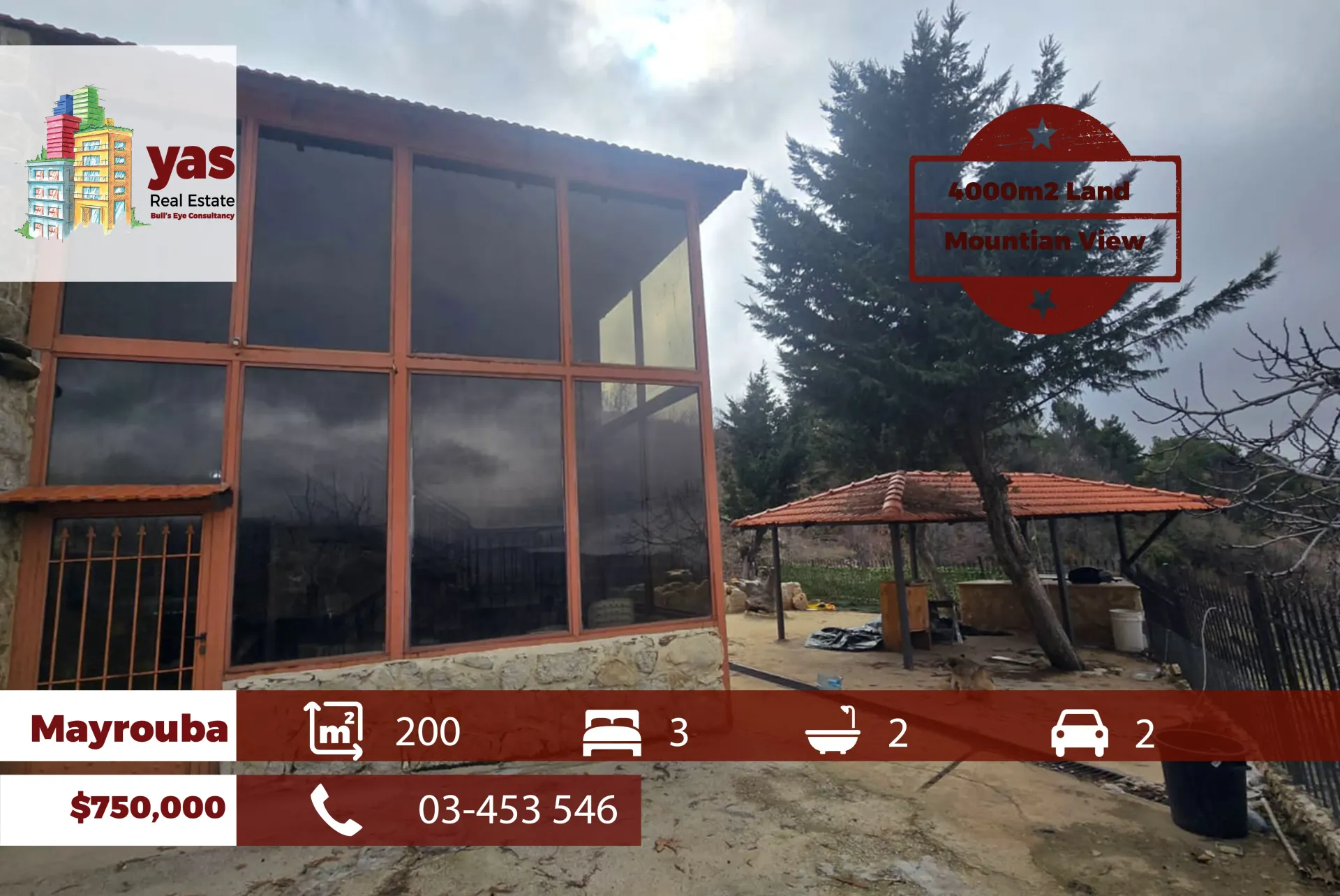 Villa for Sale in Mayrouba