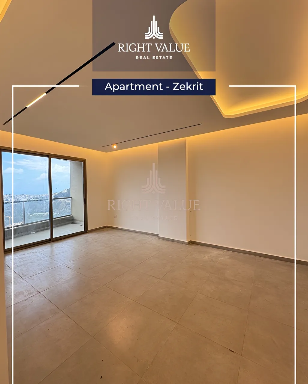 Apartment for sale in Zikrit, Lebanon