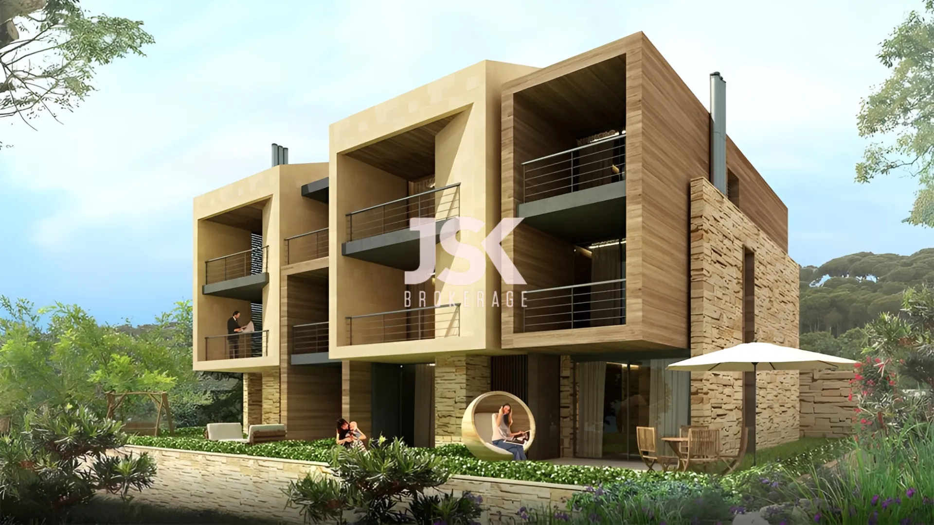 Chalet for sale in Mechmech - 2 bed, 2 bath