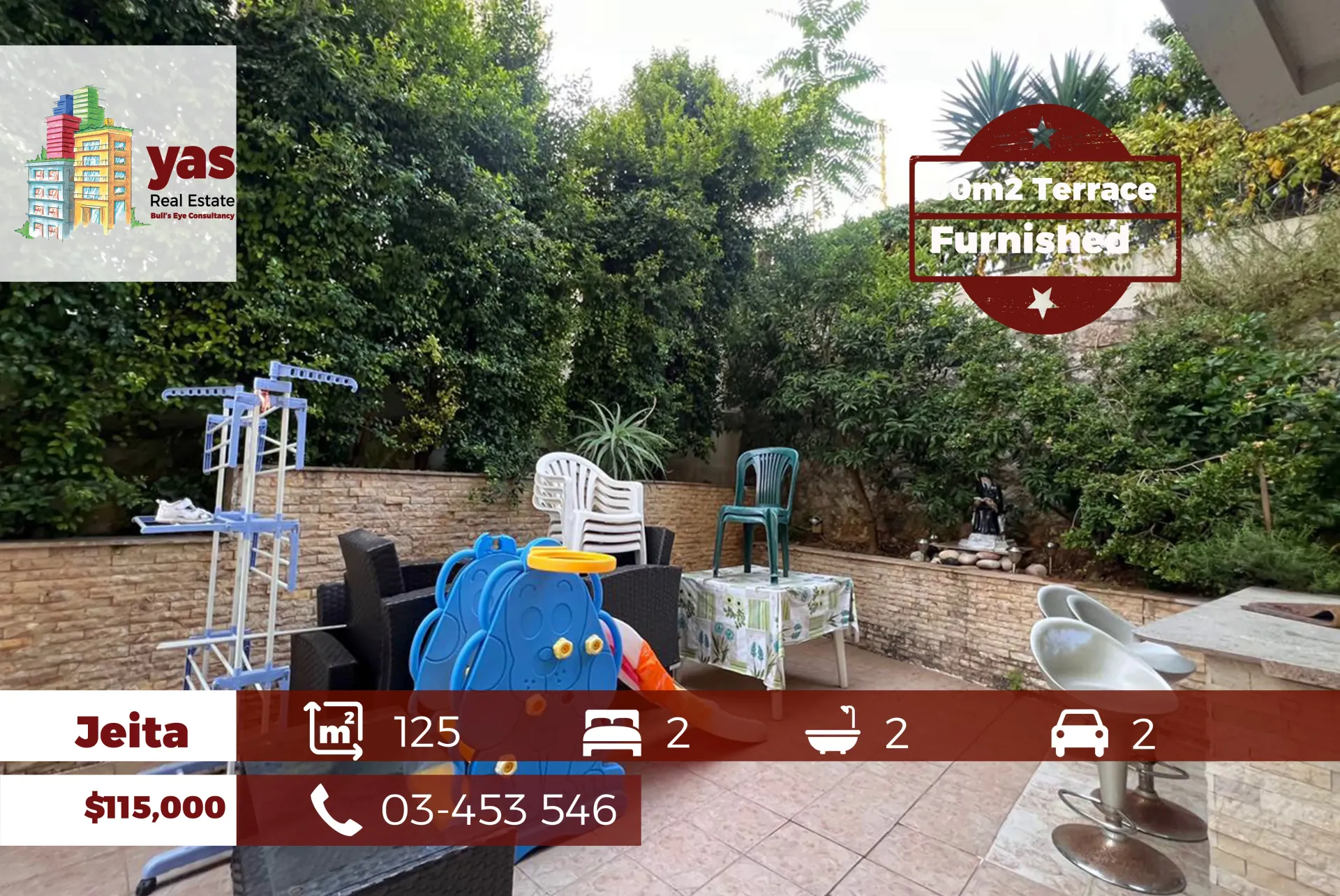 Apartment for Sale in Jeita