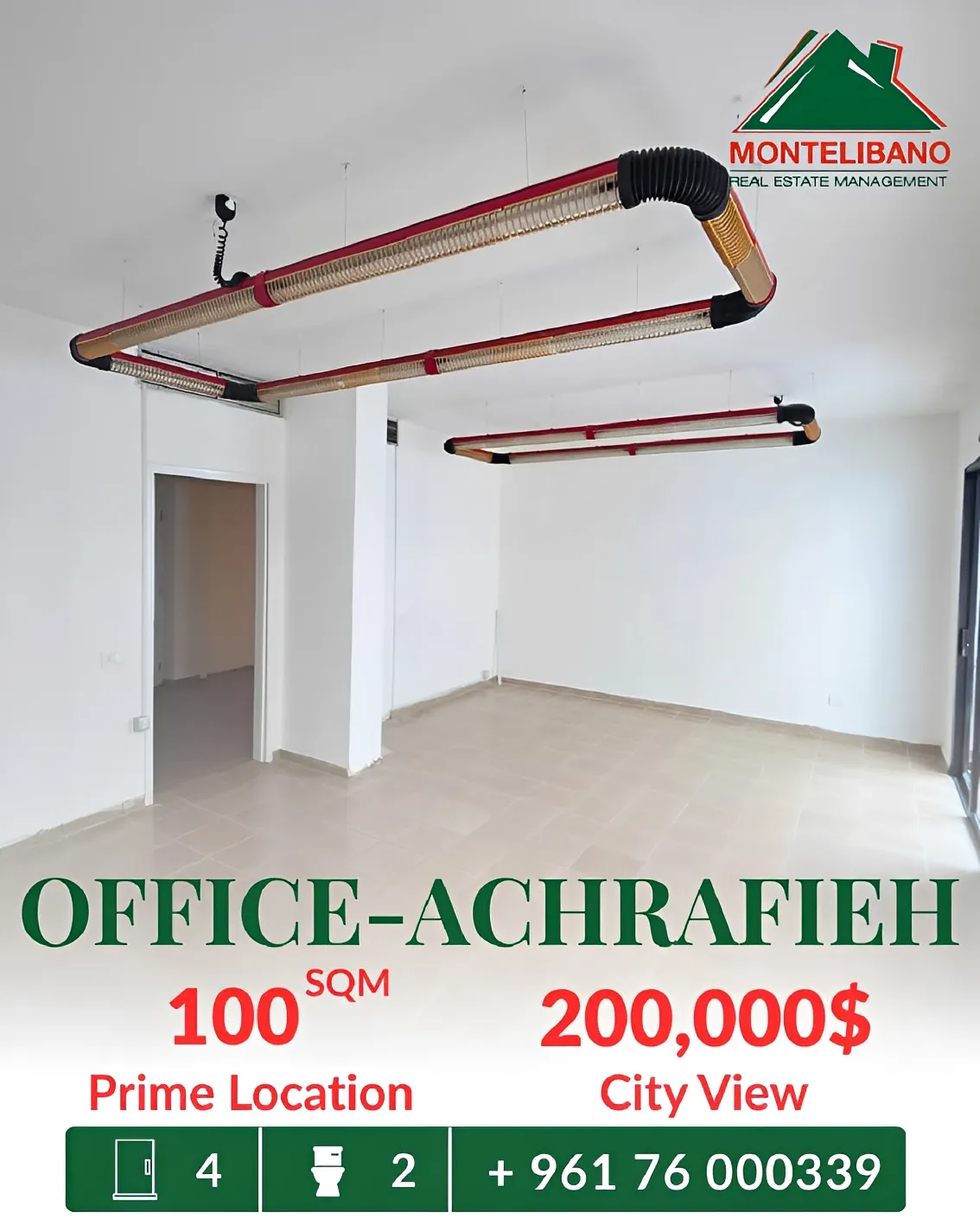 Office for sale in Achrafieh, Beirut, Lebanon
