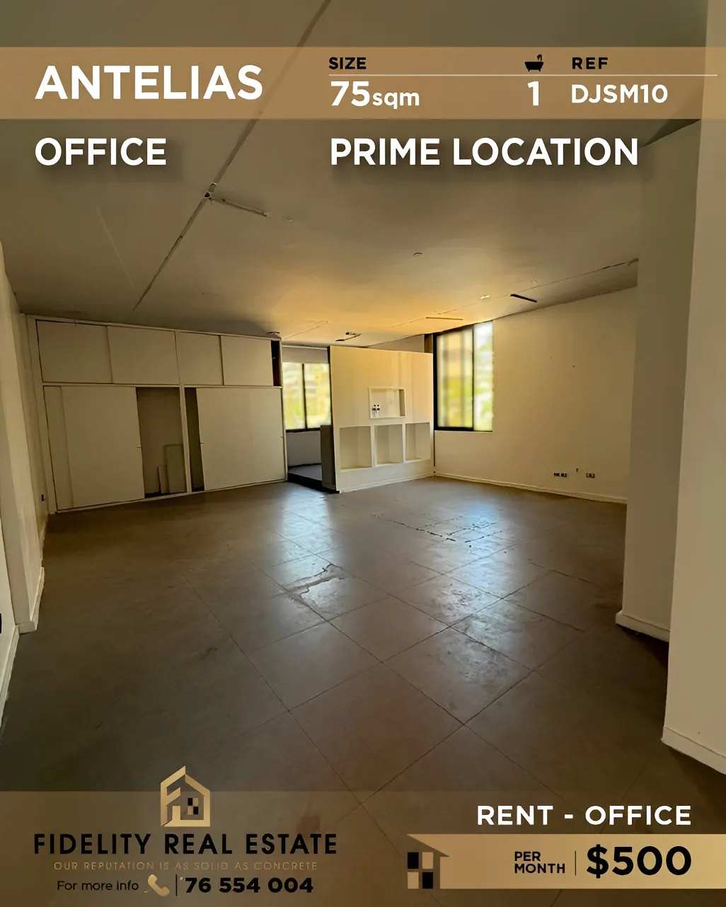 Office for rent in Antelias, Lebanon