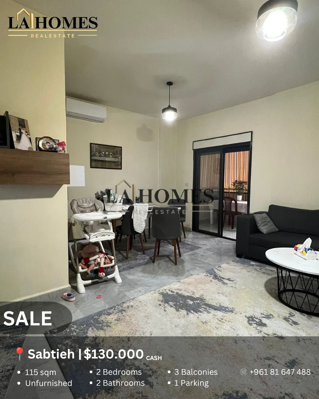 Apartment for sale in Sabtiyeh, lebanon - 2 bed, 2.0 bath