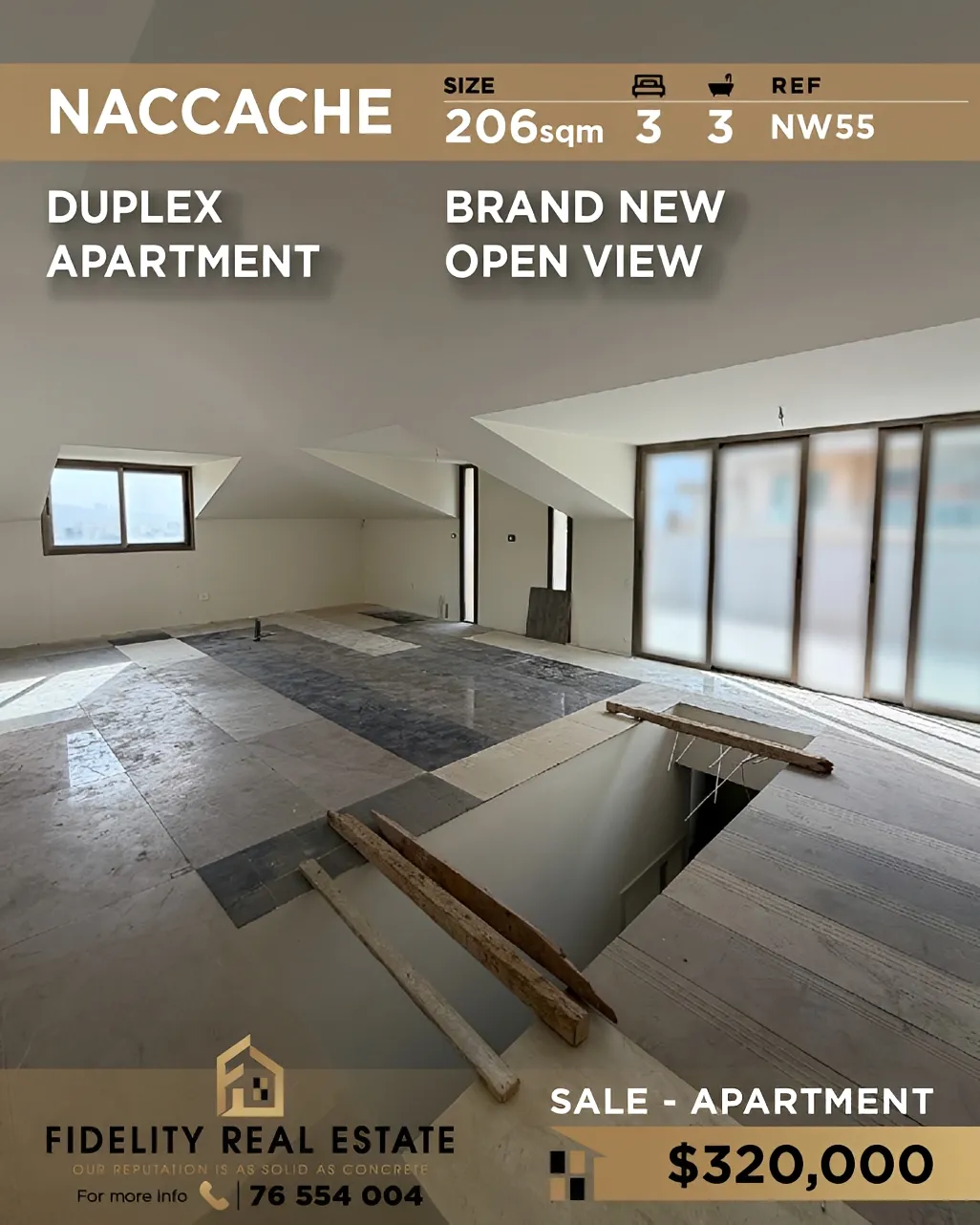 Duplex for sale in Naqqache, Lebanon - 3 bed, 3 bath