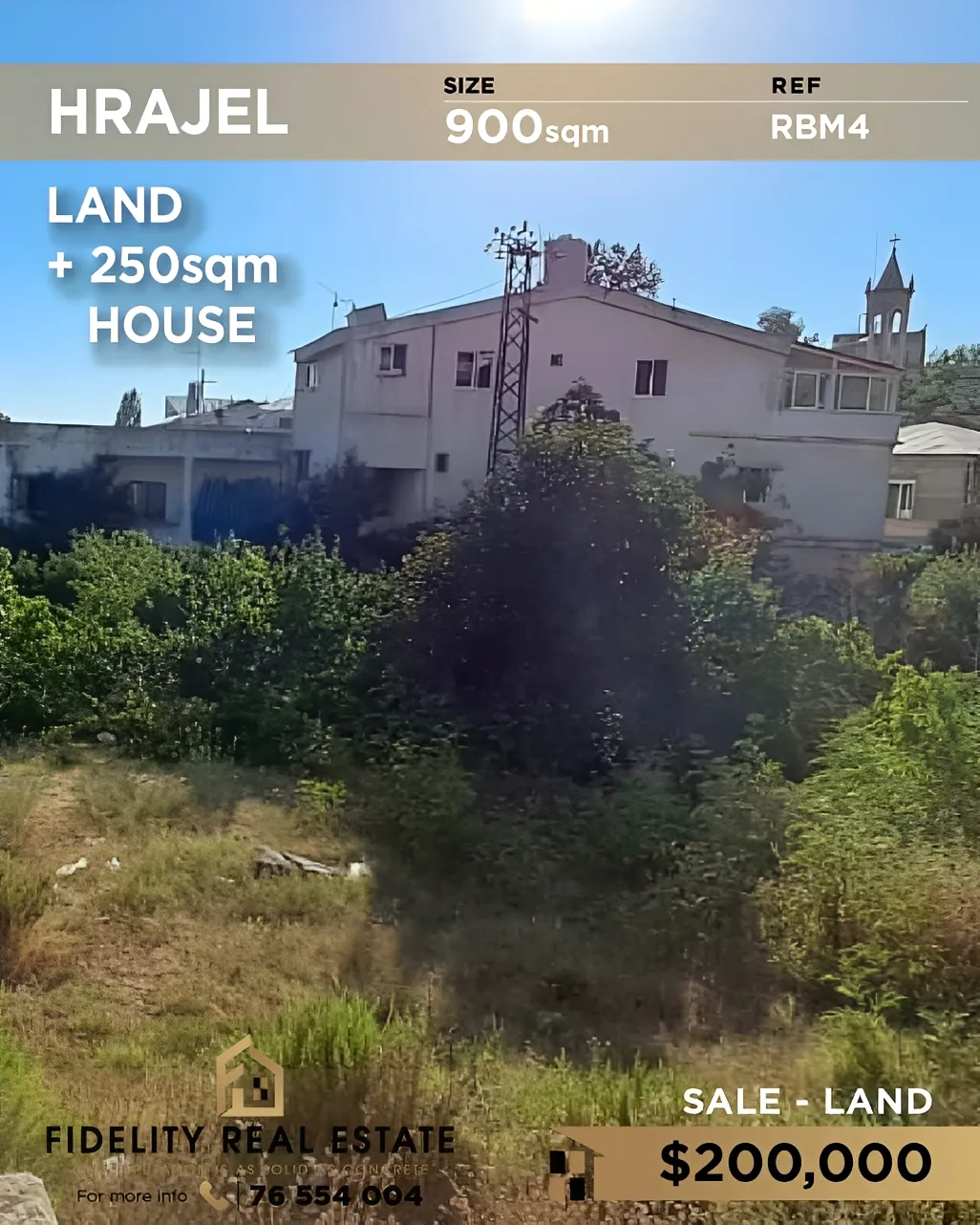 Residential Land for sale in Hrajel, Lebanon