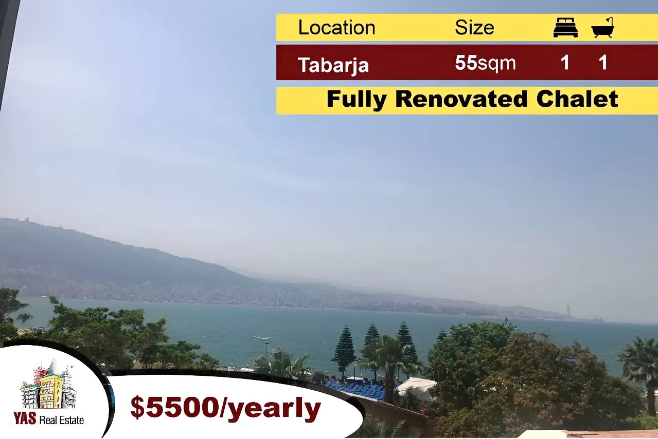 Chalet for rent in Tabarja