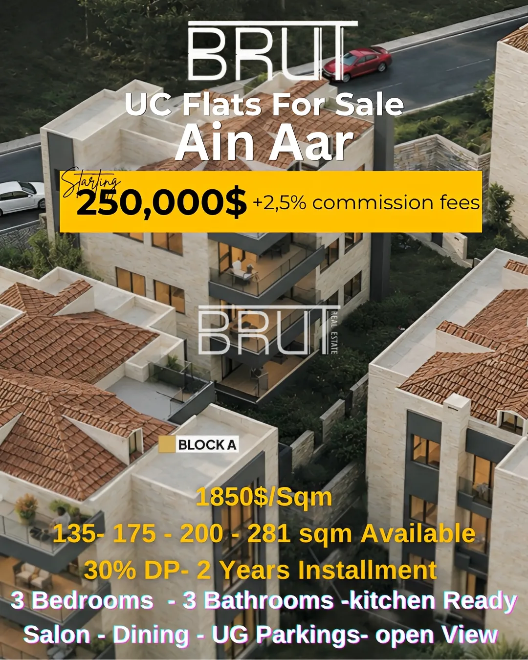 Apartment for sale in Ain Aar