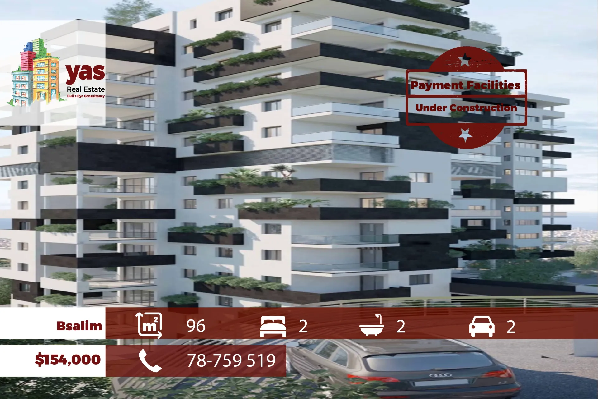 Apartment for Sale in Bsalim