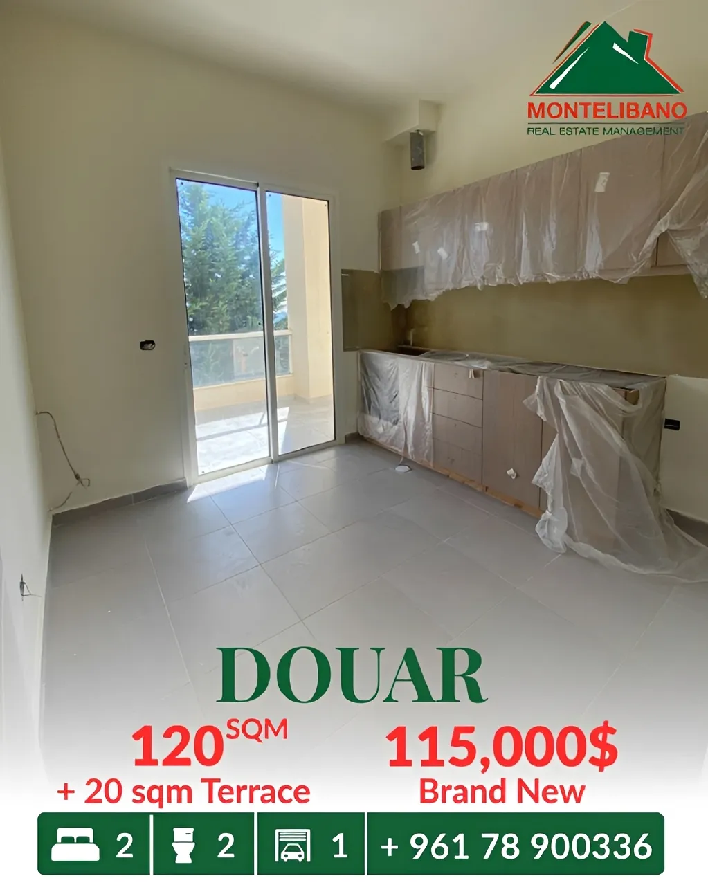 Apartment for sale in Douar