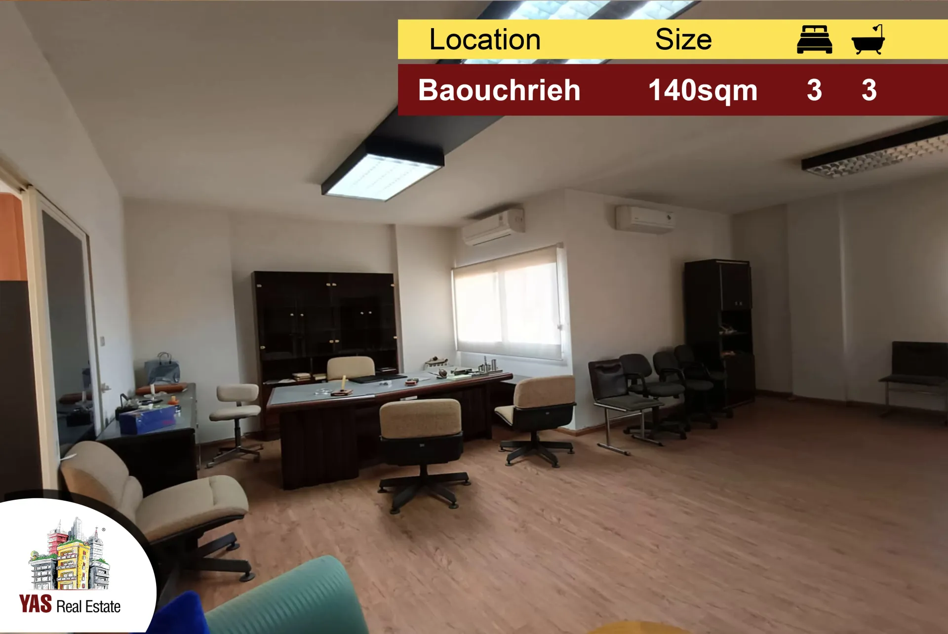Apartment for Sale in Sad El Baouchriyeh - 3 bed, 3 bath