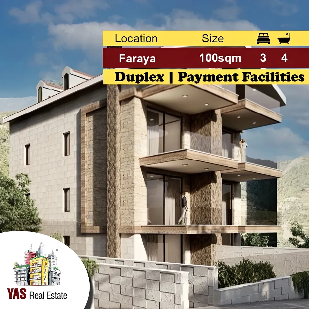 Apartment for Sale in Faraya - 3 bed, 4 bath