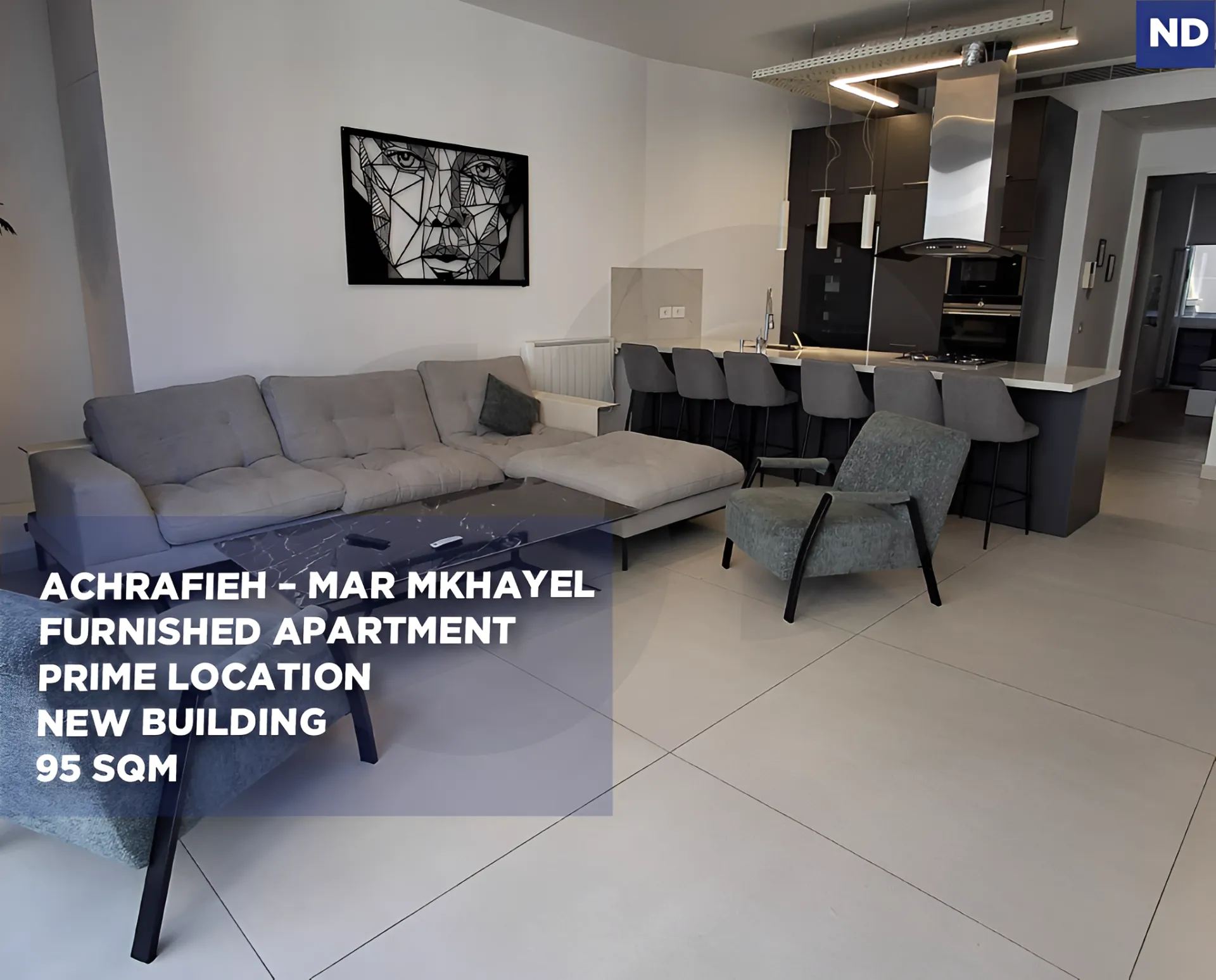 Apartment for Rent in Mar Mikhael
