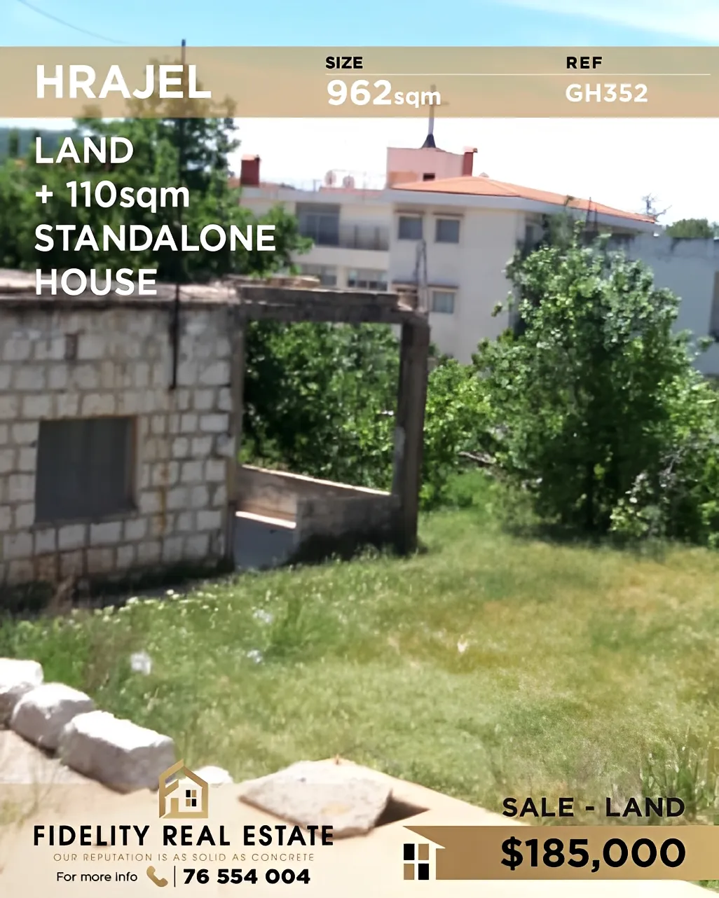 Residential Land for sale in Hrajel, Lebanon