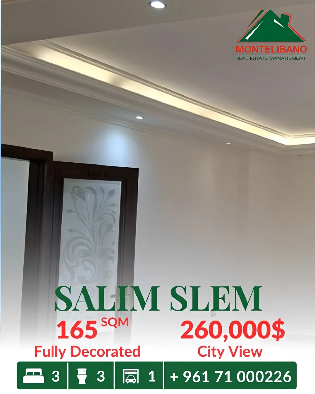 Apartment for sale in Beirut, Lebanon
