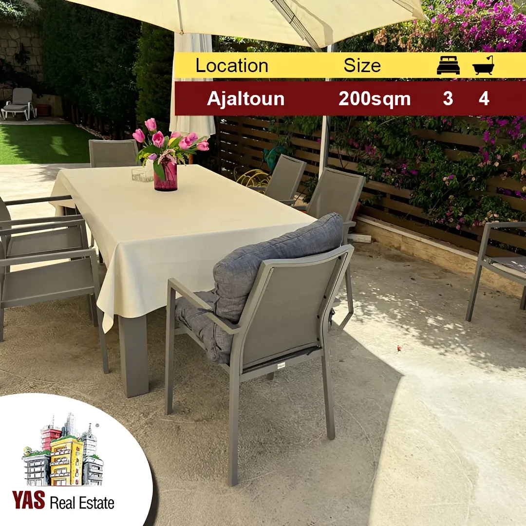 Apartment for Sale in Ajaltoun