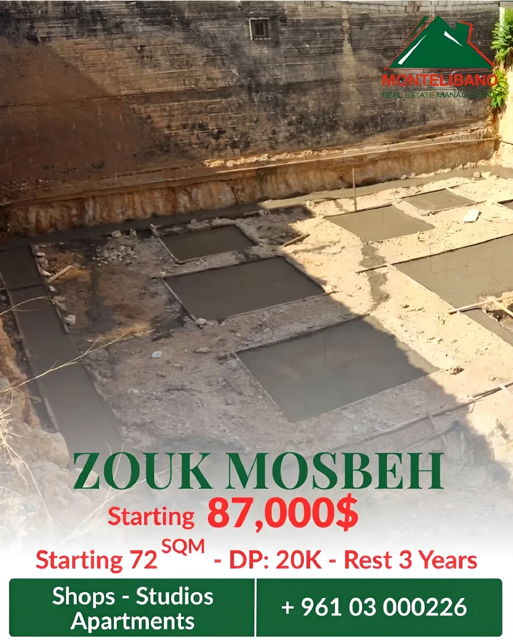 Apartment for sale in Zouk Mosbeh, Lebanon