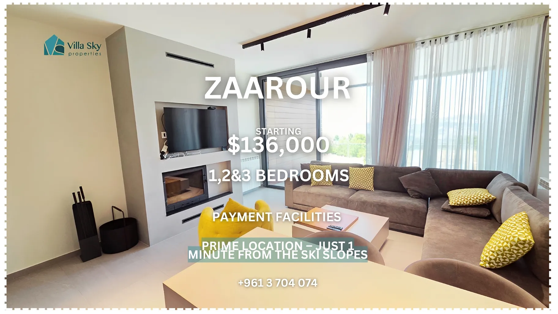 Chalet for sale in Zaarour, Lebanon, Lebanon