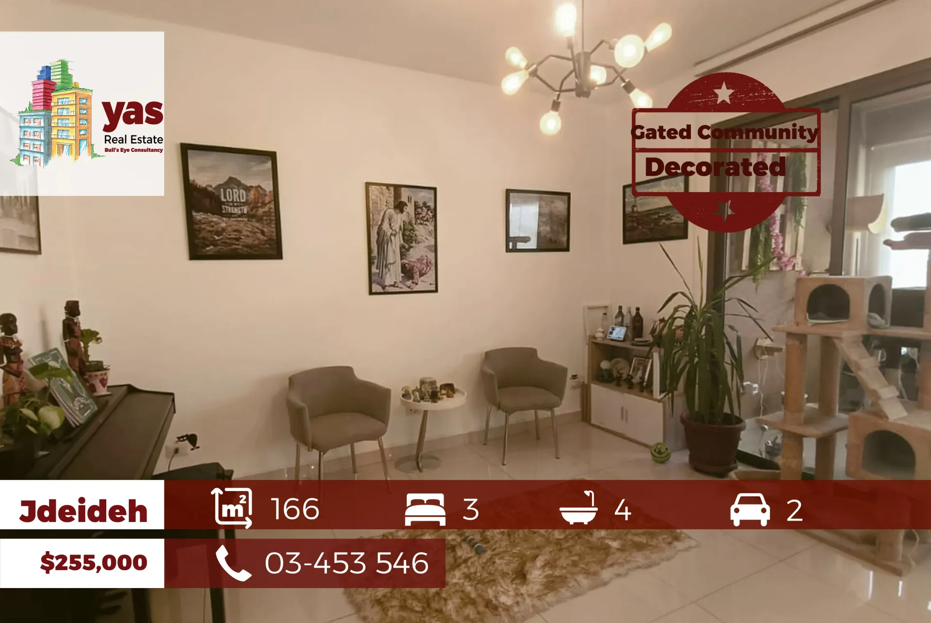 Apartment for Sale in Jdeideh