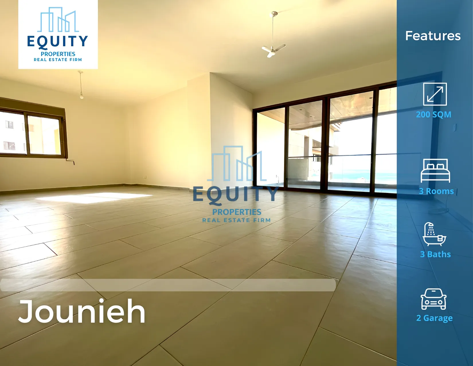 Apartment for Rent in Jounieh