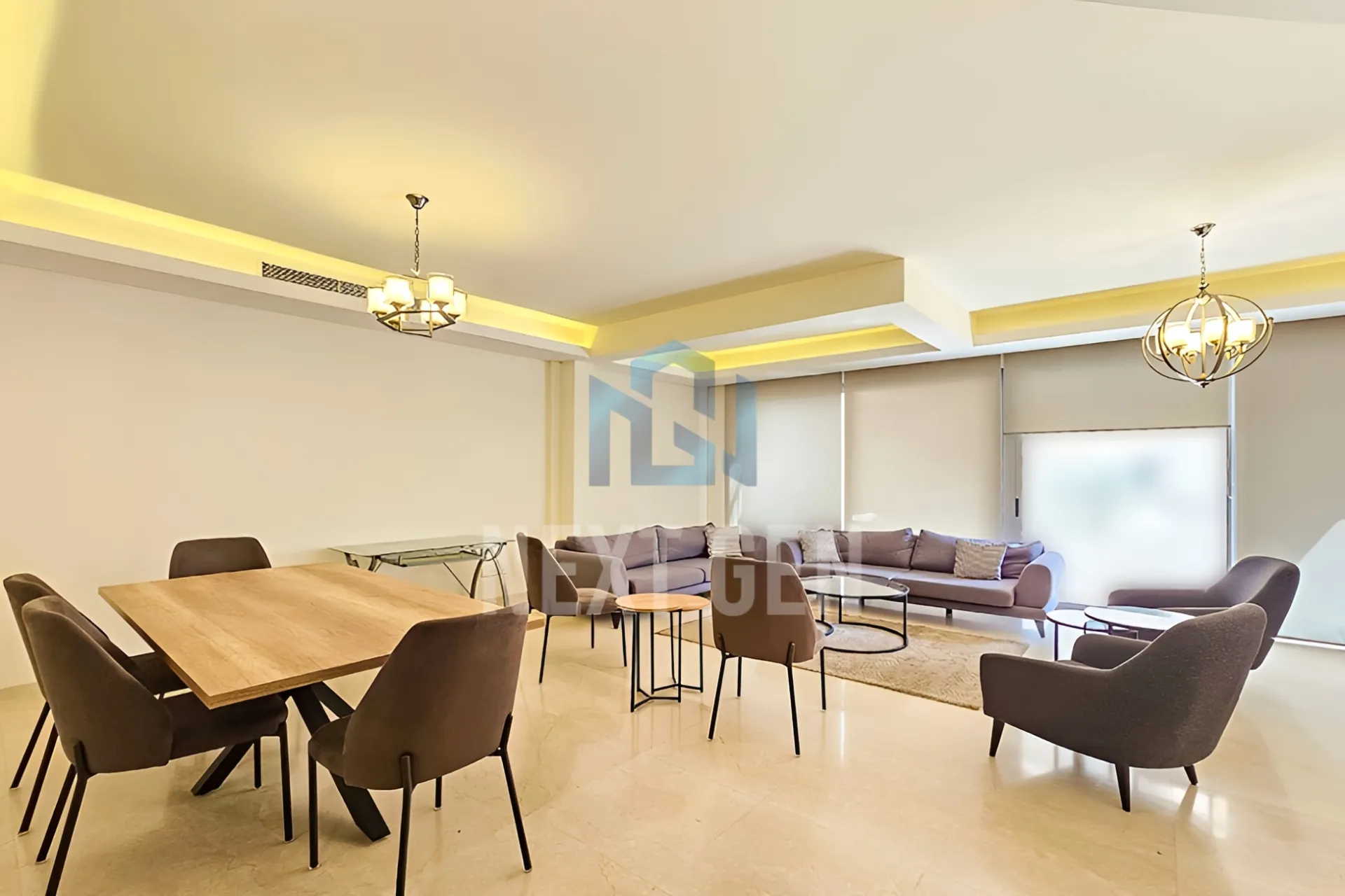 Apartment for rent in Ain Al Mraiseh, Beirut, Lebanon - 3 bed, 4 bath
