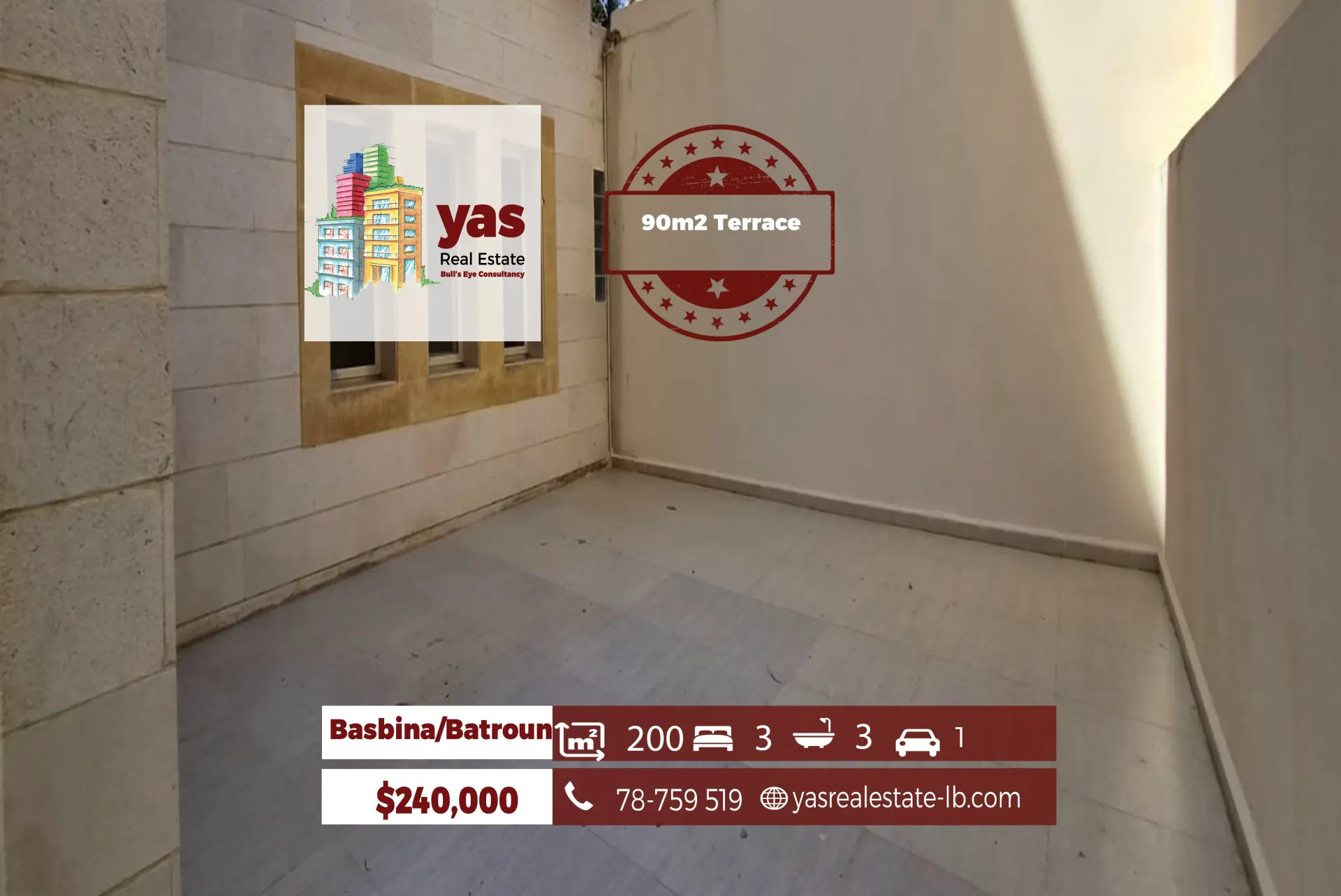 Apartment for Sale in Basbina - 3 bed, 3 bath