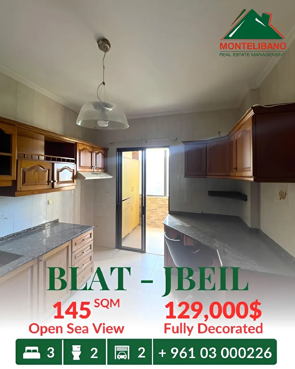 Apartment for sale in Blat, Lebanon