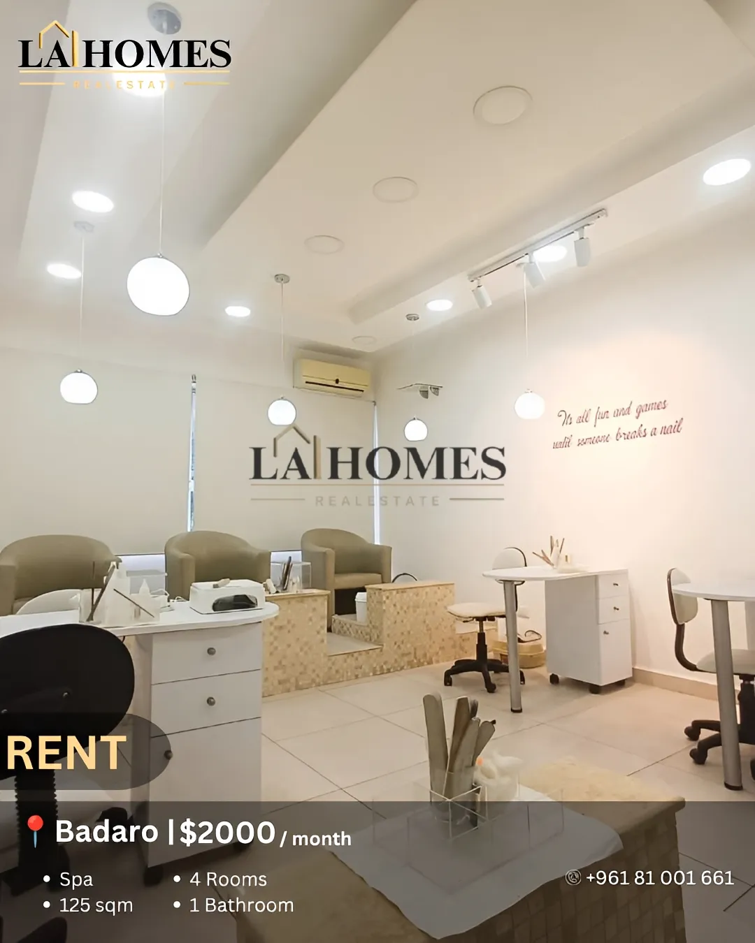 Office for rent in Badaro