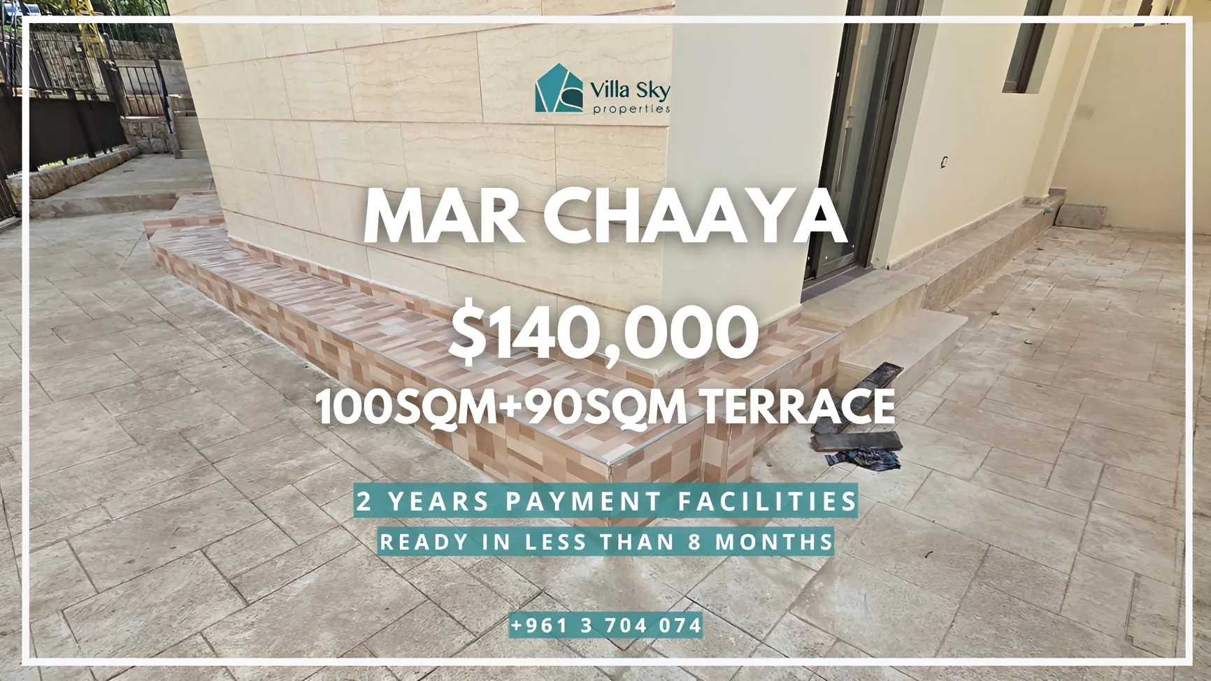 Apartment for sale in Mar Chaaya, Lebanon - 2 bed, 2 bath