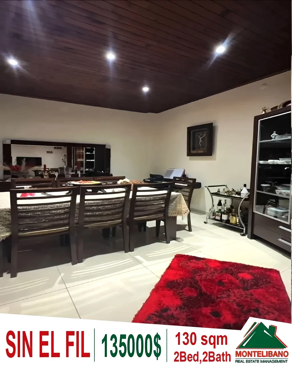Apartment for Sale in Sin El Fil, Lebanon - 2 bed, 2 bath