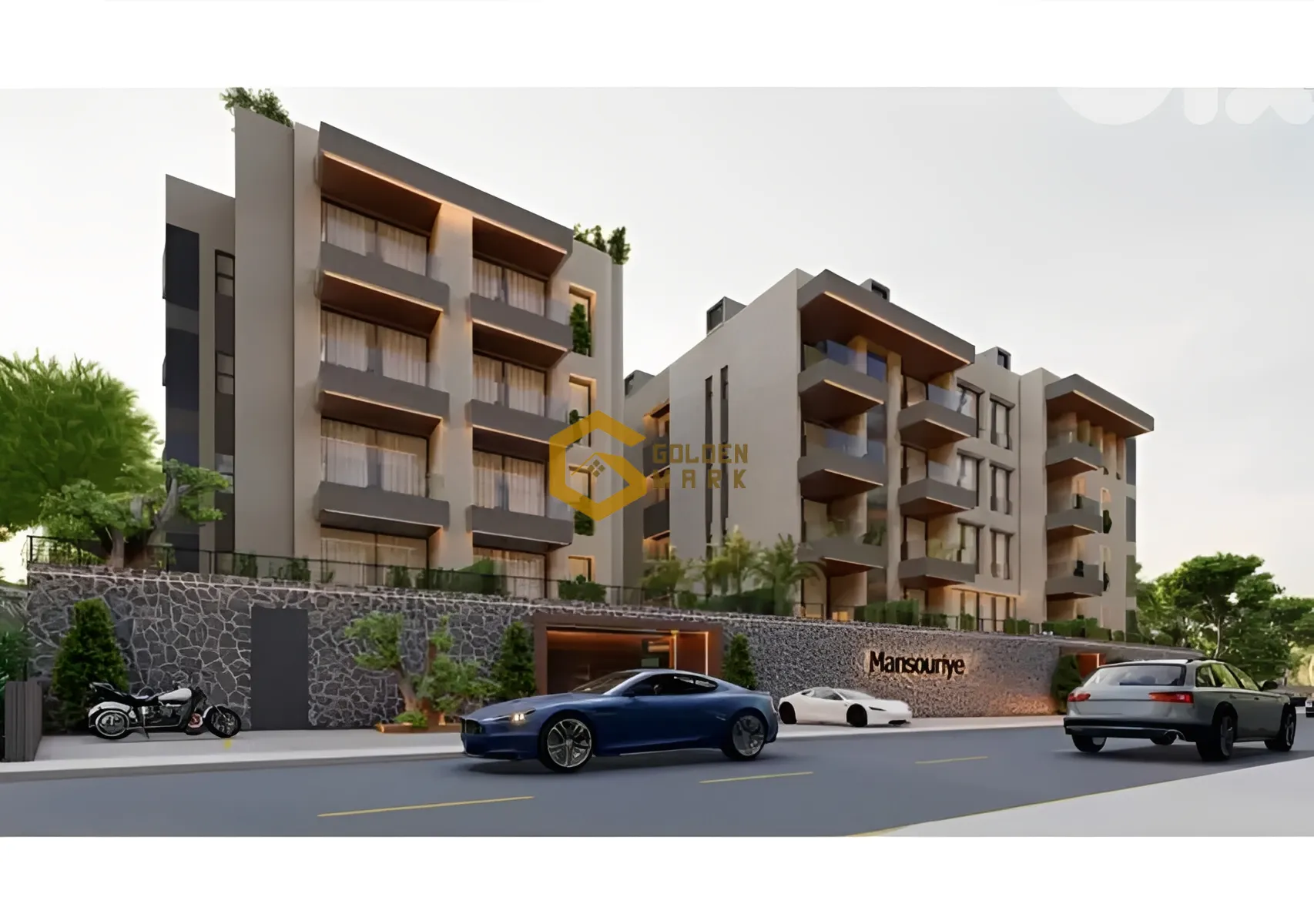 Apartment for Sale in Mansourieh - 2 bed, 3 bath