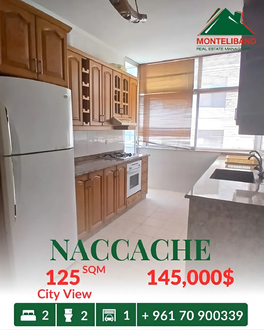 Apartment for sale in Naqqache, Lebanon