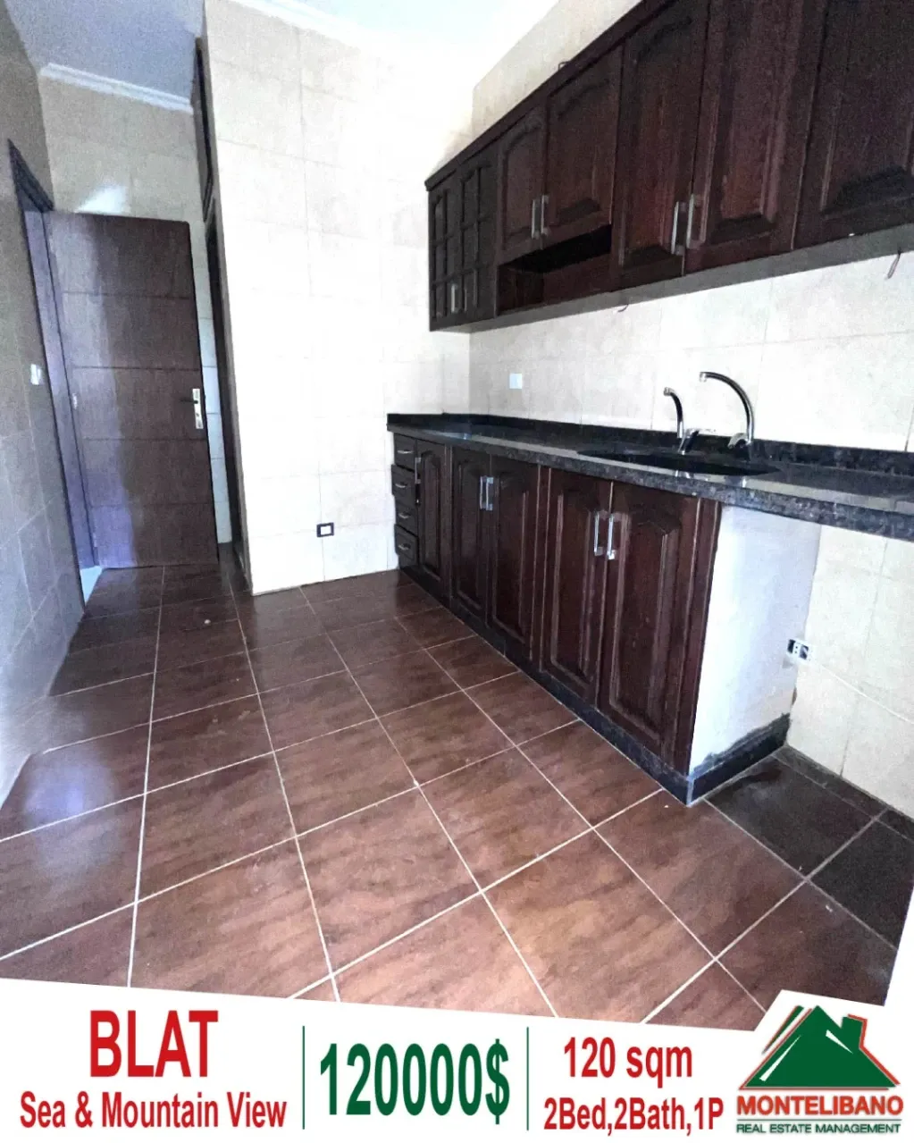 Apartment for sale in Blat, Lebanon - 2 bed, 2 bath