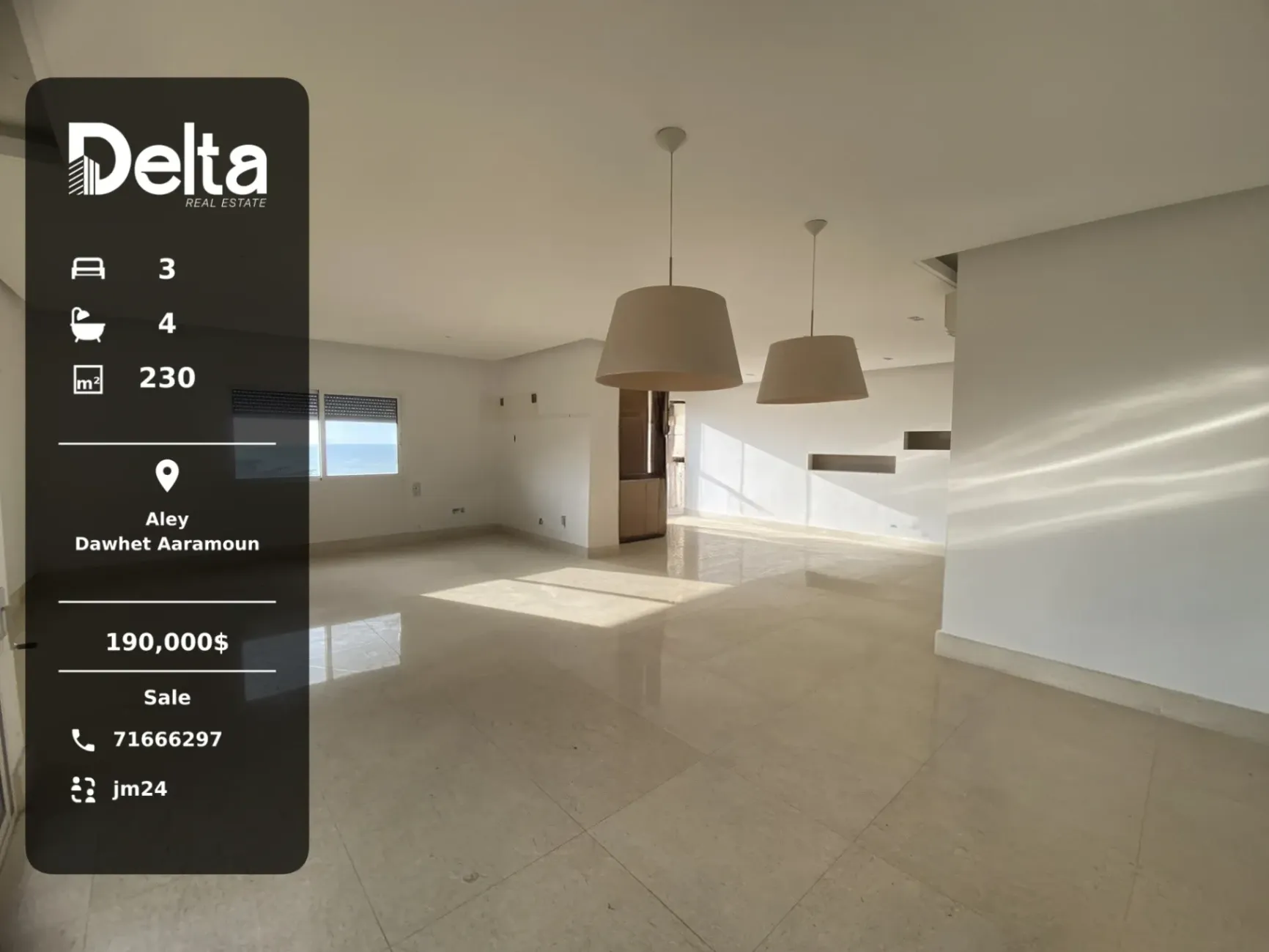 Apartment for sale in Dawhet Aramoun, Lebanon