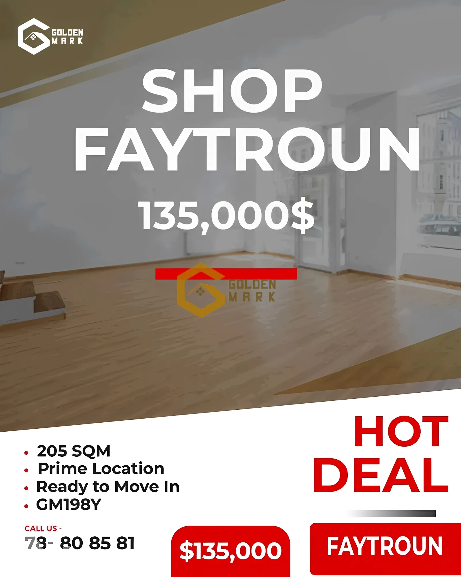Shop for sale in Faitroun