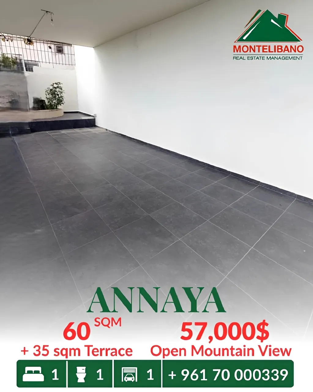 Apartment for sale in Aannaya