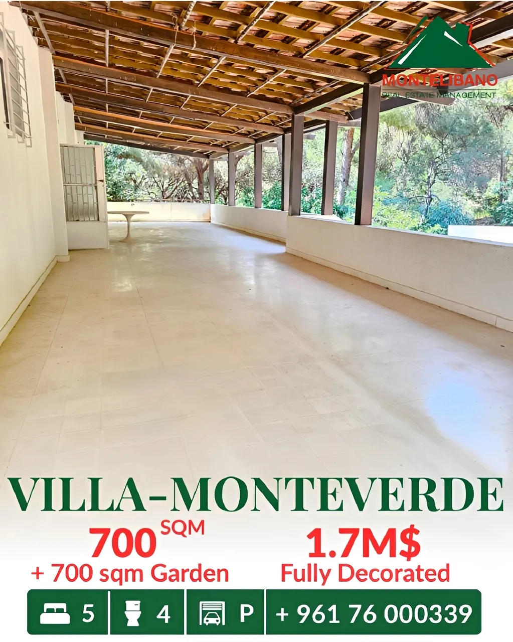 Villa for sale in Monteverde Main Street، Lebanon