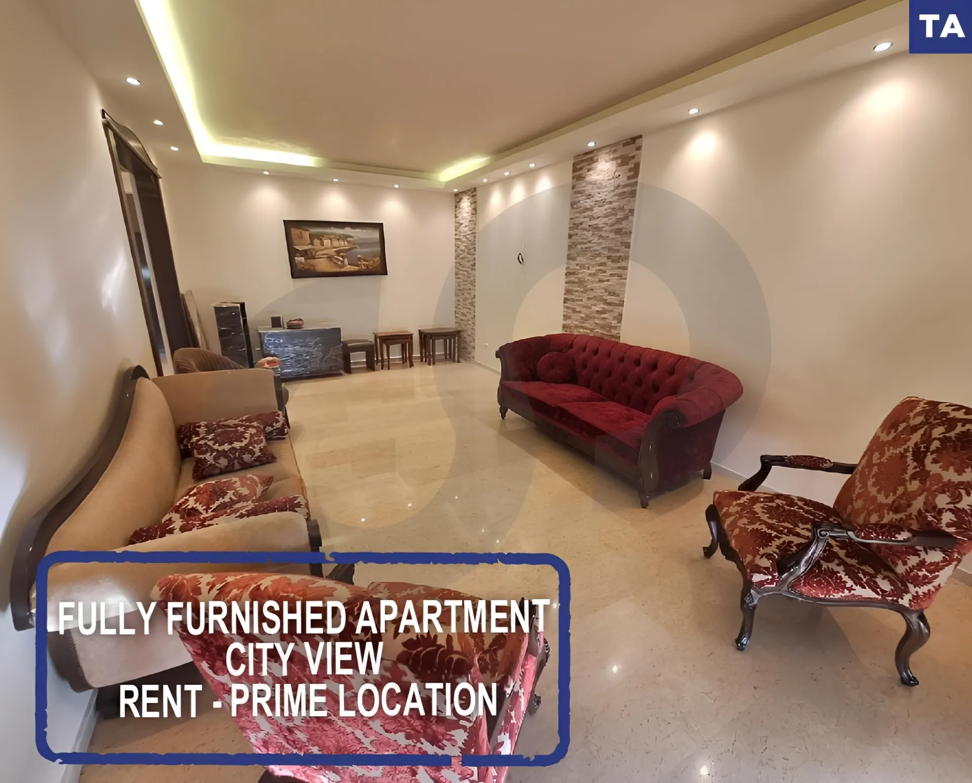 Apartment for Rent in Baouchriyeh, Lebanon - 3 bed, 3 bath