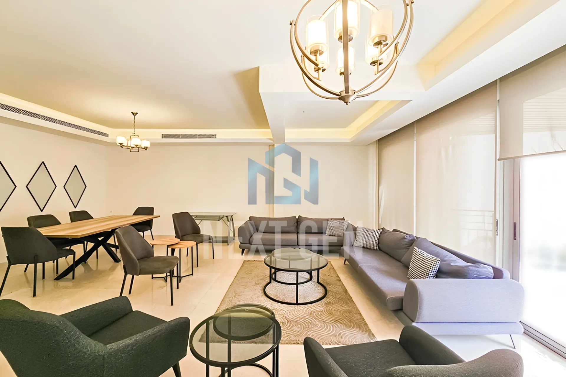 Apartment for rent in Ain Al Mraiseh, Beirut, Lebanon - 3 bed, 4 bath