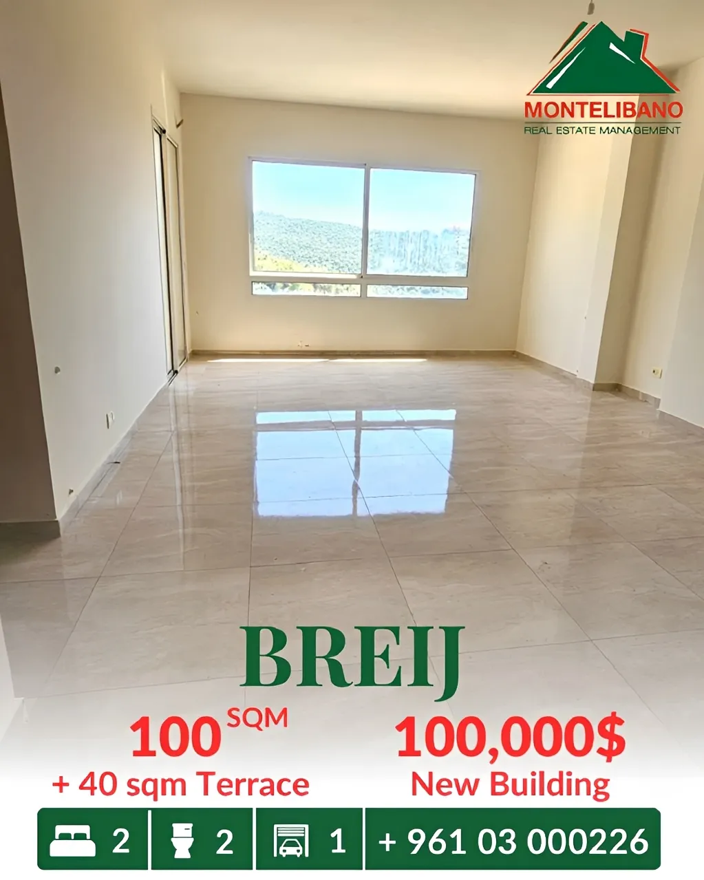 Apartment for sale in Breij, Lebanon