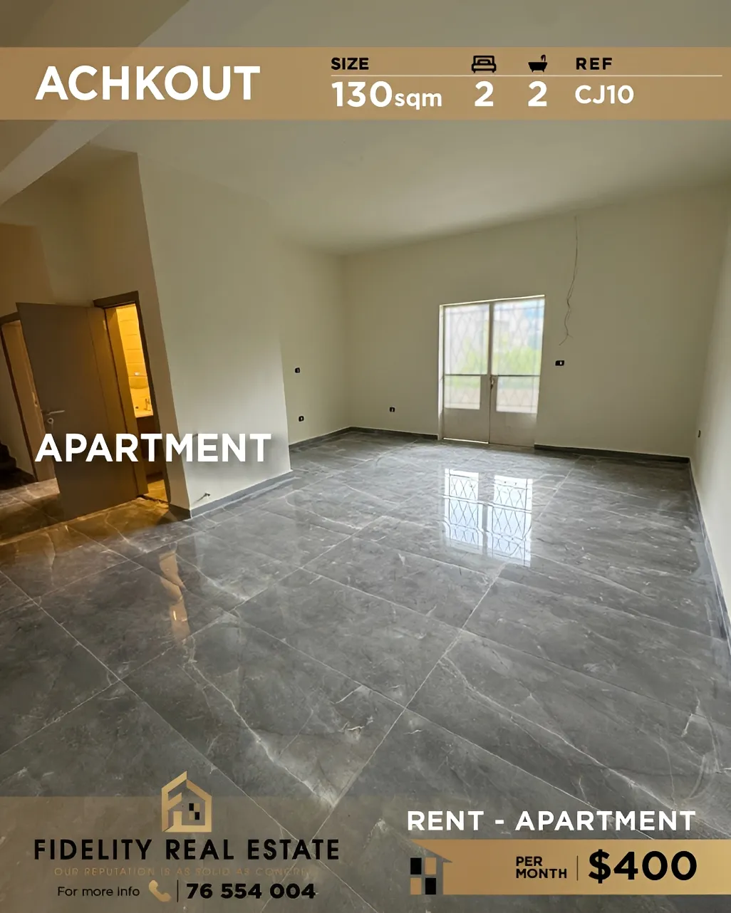 Apartment for rent in Aachqout, Lebanon - 2 bed, 2 bath