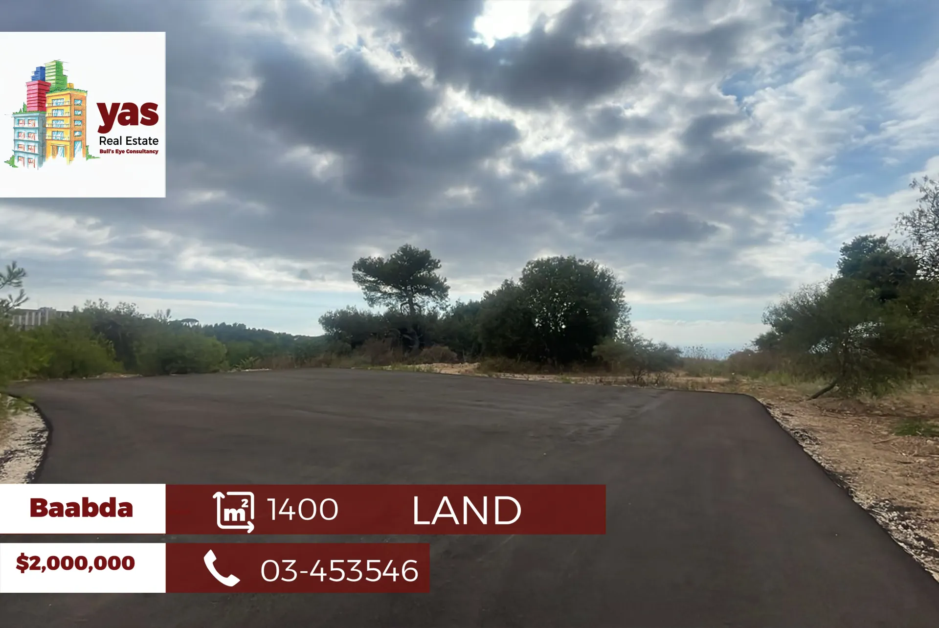 Land for Sale in Baabda