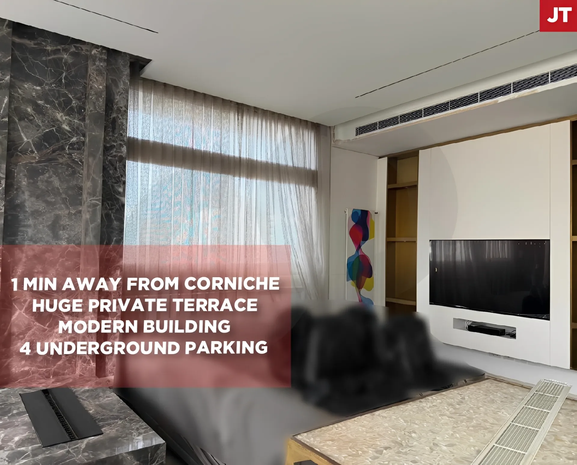 Apartment for Sale in Ain Al Mraiseh, Beirut, Lebanon - 3 bed, 4 bath