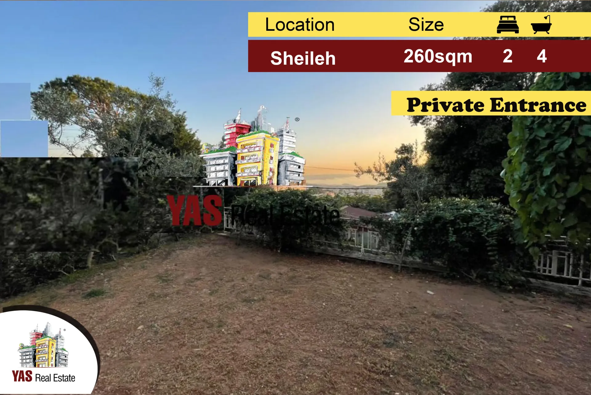 Apartment for Sale in Sehaile - 2 bed, 4 bath