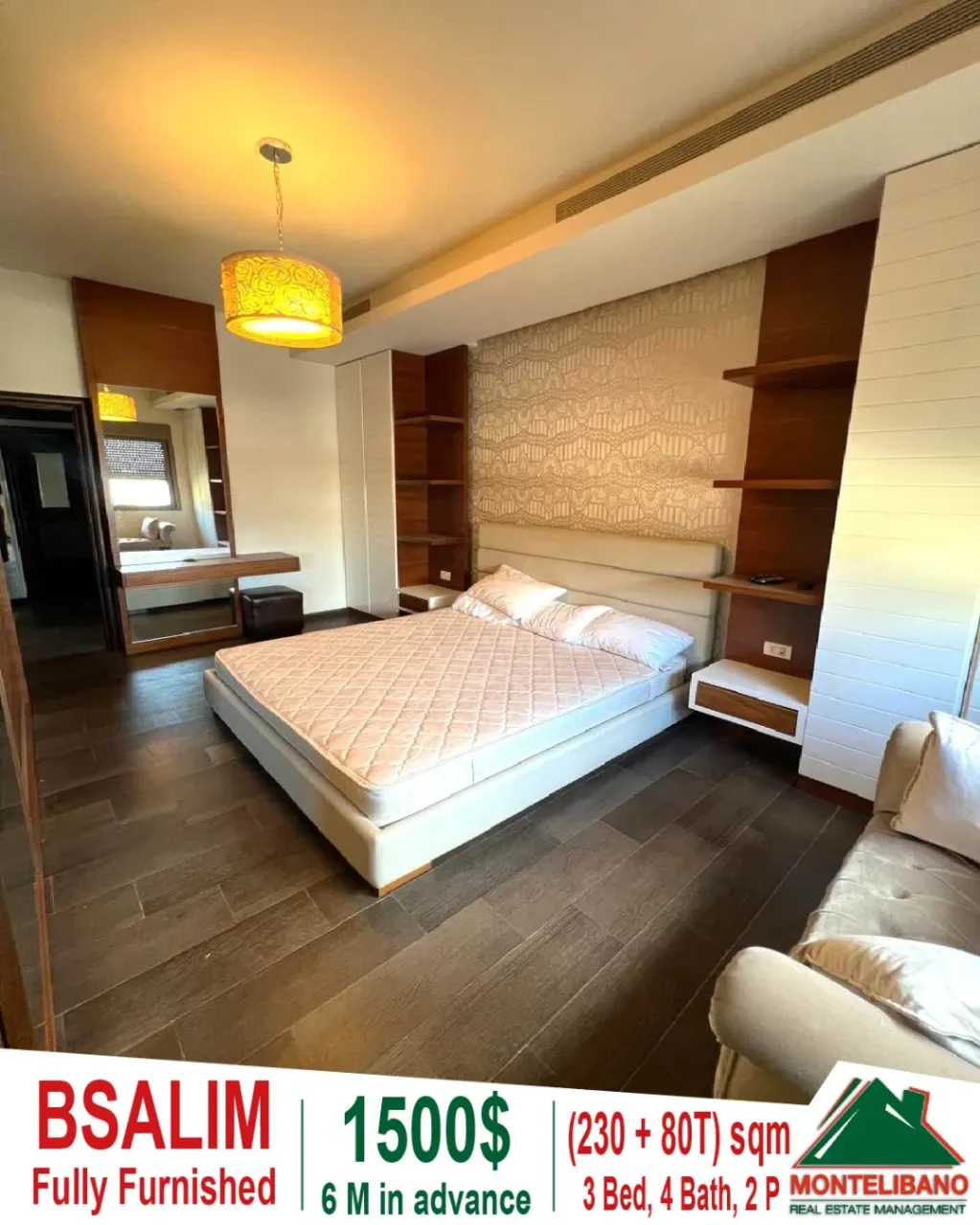 Apartment for rent in Bsalim, Lebanon
